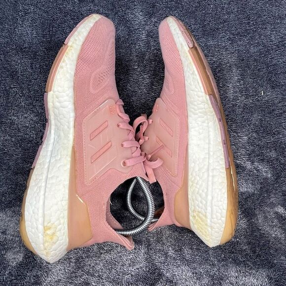 Adidas UltraBoost 22 Women size 7.5 Wonder Mauve Pink Running Sneakers Shoes - Picture 6 of 8